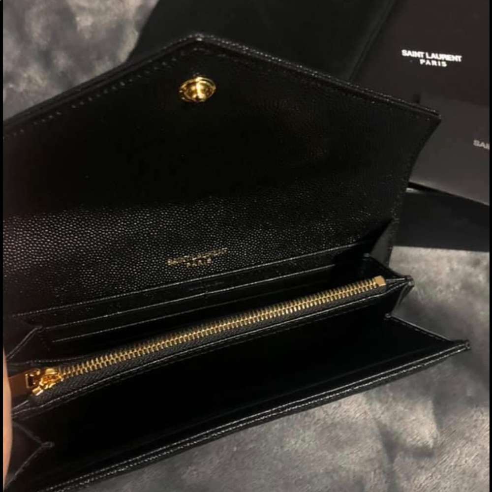 YSL wallet from Holt Renfrew with receipt - Picture 2 of 3
